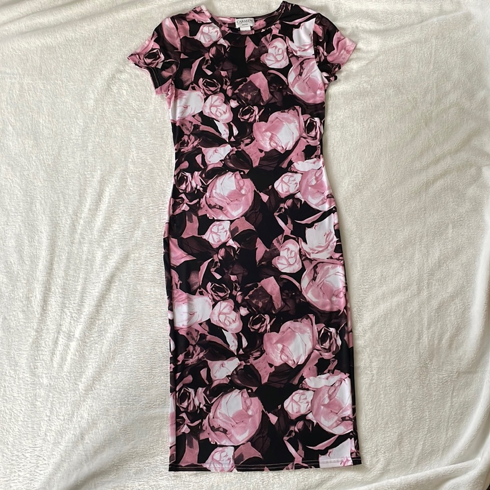 Carmen Marc Valvo Bodycon Dress